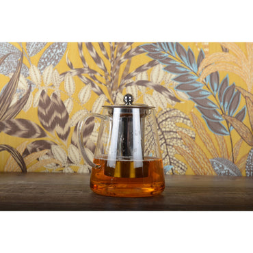 Stainless steel filter teapot 750ml - CozyVibe.eu