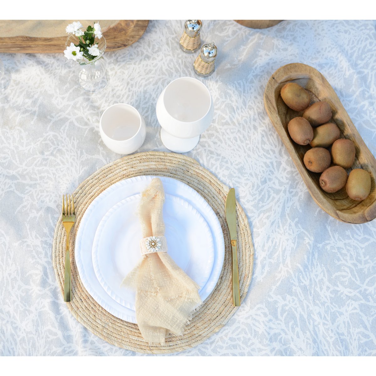 Wooden serving platter 35x15x4.5cm