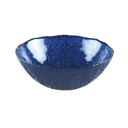 Blue soup bowl