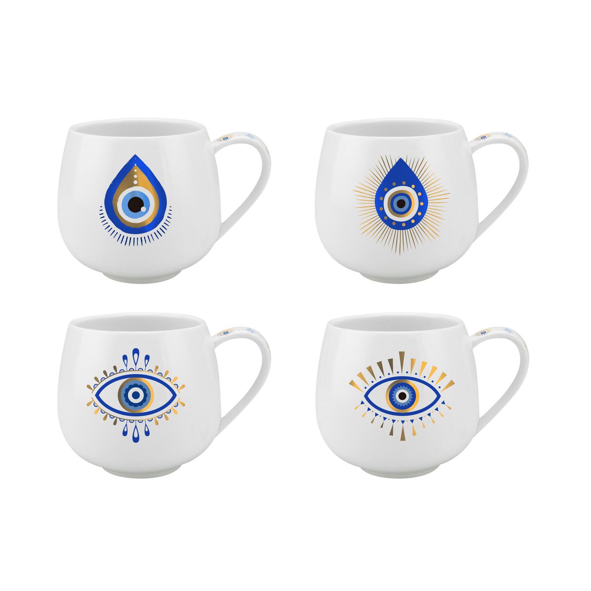 lot of 4 mugs - espresso cups