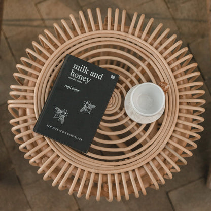 Rattan Side Table | End Table | Couch Table ALAMAYA