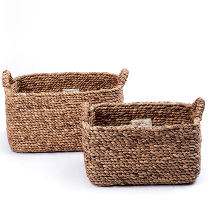 Storage Basket TANIMBAR made from Water Hyacinth
