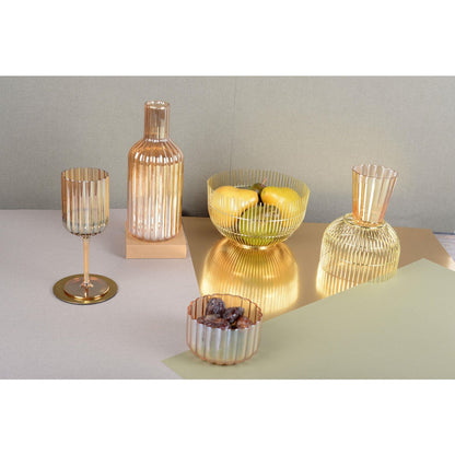 Gold Carafe 10.5x25.5cm