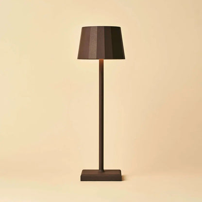 William Mocha Brown Rechargeable Table Lamp