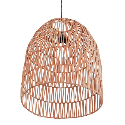 Rattan Lamp | Natural Lampshade | Pendant Lamp MALUKA Made of Natural Fibres (2 sizes)