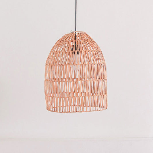 Rattan Lamp | Natural Lampshade | Pendant Lamp MALUKA Made of Natural Fibres (2 sizes)