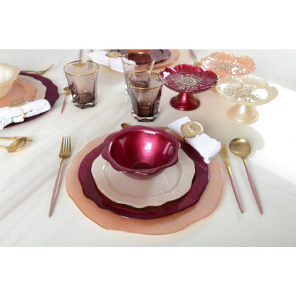 Fuschia soup bowl