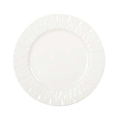 Lilia white flat plate 26.5X26.5X2.3CM