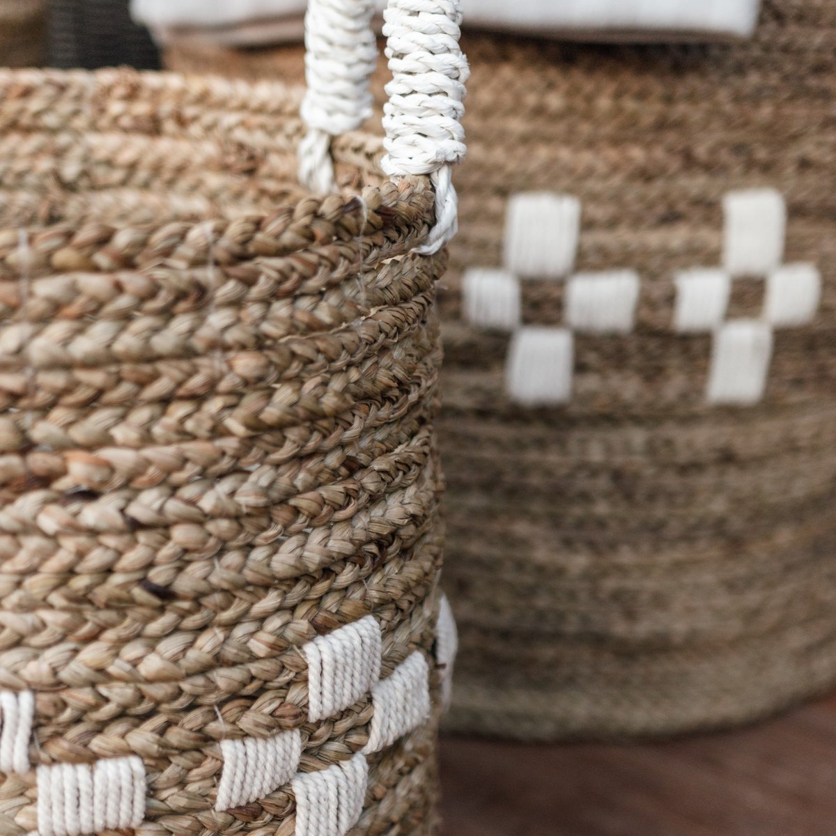 Laundry Basket LAWANG | Plant Basket | Storage Basket made from Seagrass (3 sizes)