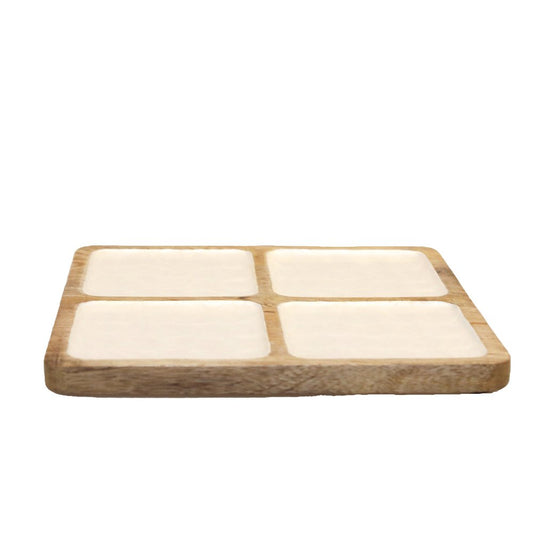 square serving platter
