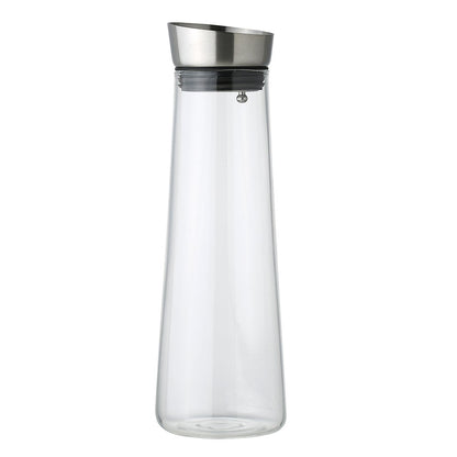 Glass carafe with metal cork 1.2L