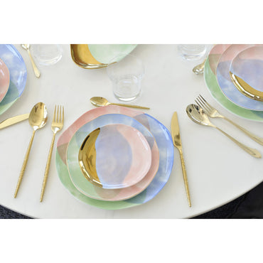 Tricolor plate