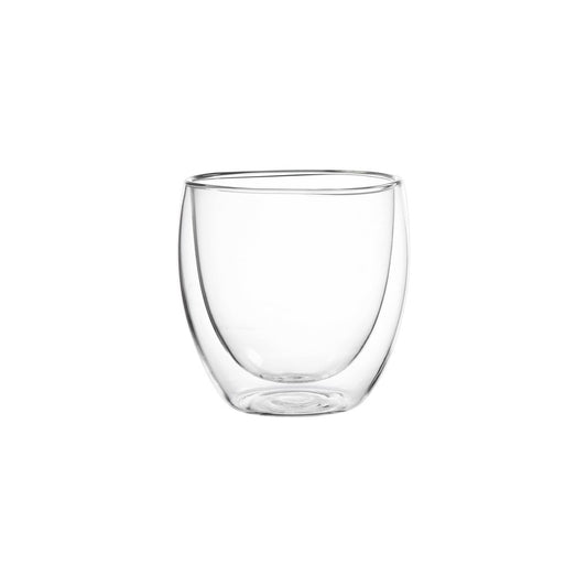 Espresso cups Double glass 80ml - Lot of 4