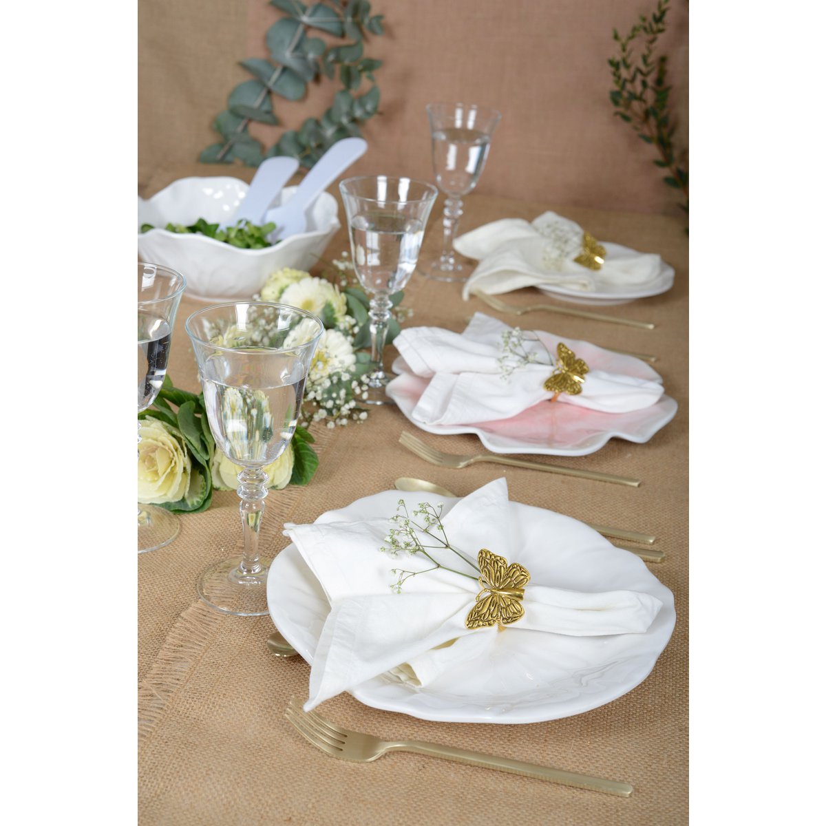 Blanche plate  27x27x2cm