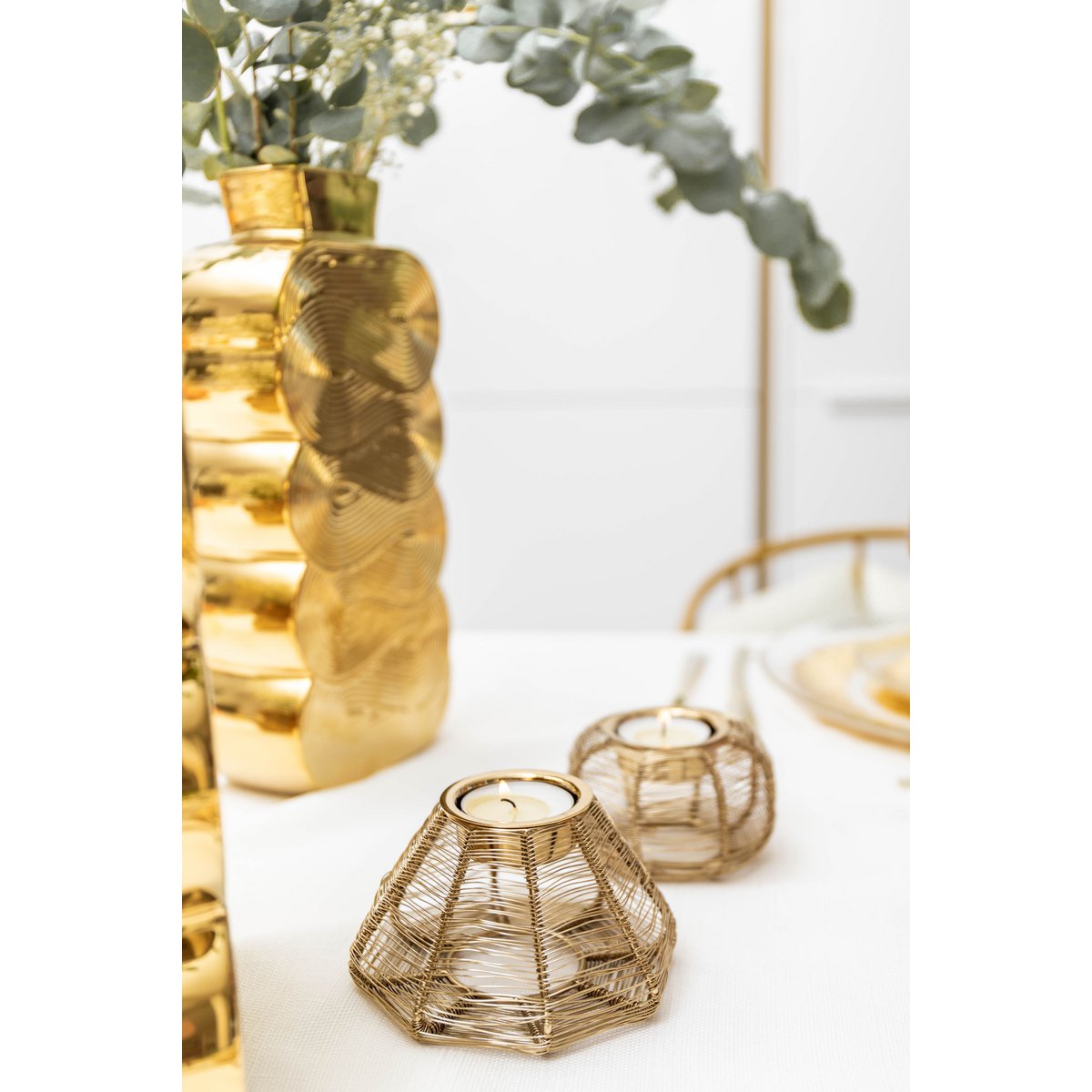 Round candle holder 9x9x5cm