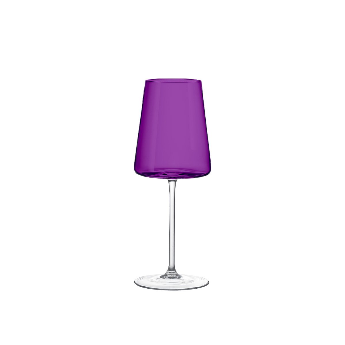 Multicolor Wine Glasses Set – 6 Pieces 400ml Tasting Style