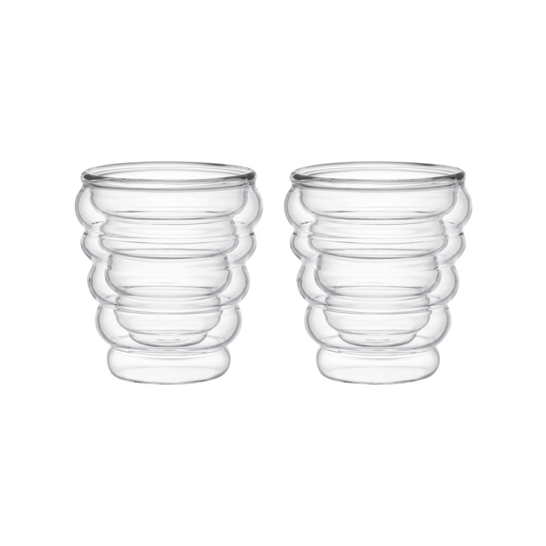Tea and coffee double -wall cups Lot of 2