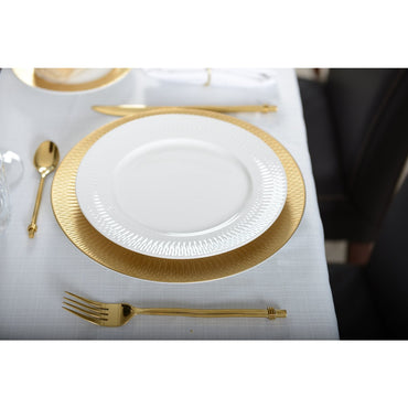 Princess white dessert plate
