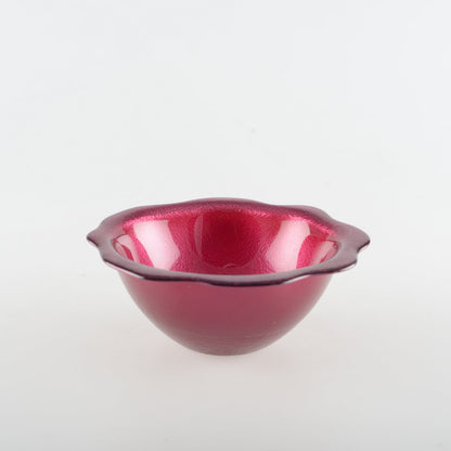 Fuschia soup bowl
