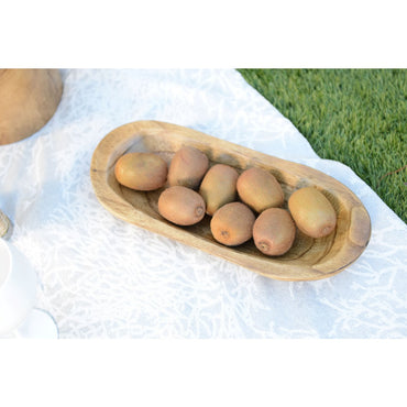Wooden serving platter 35x15x4.5cm