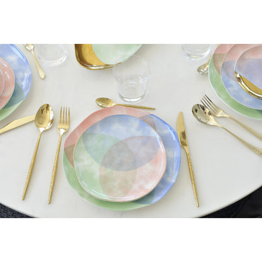Tricolor-Paradise dessert plate