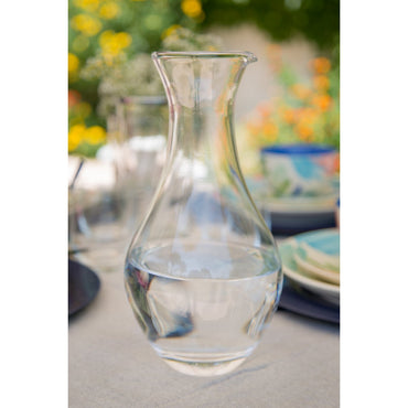 Glass carafe 16x16x27cm