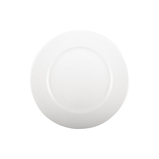 Princess white dessert plate