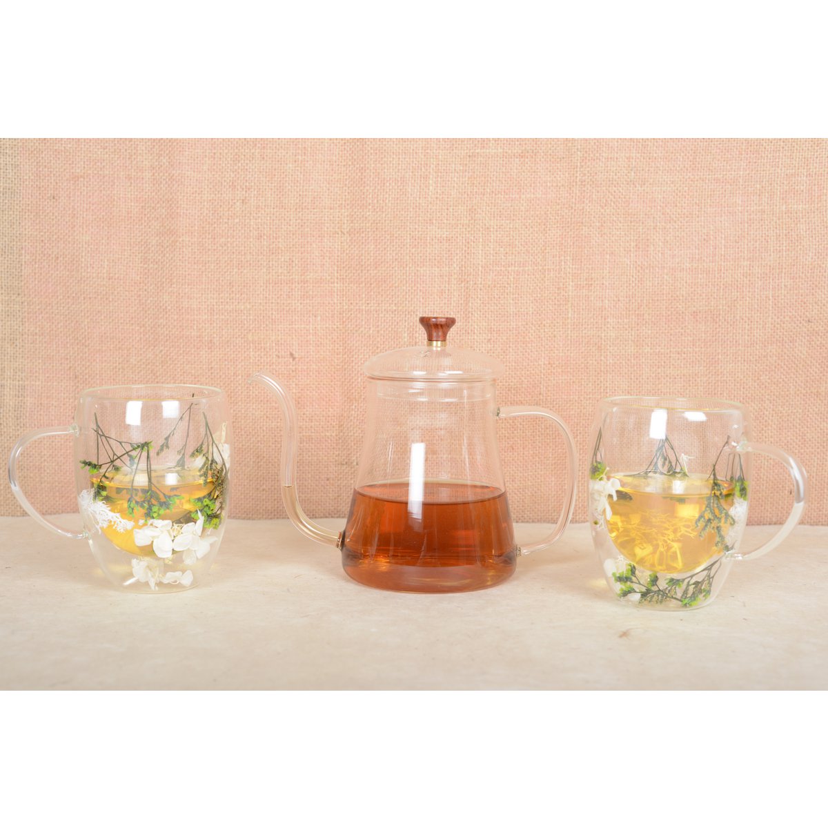 650ml glass teapot