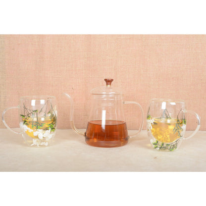 650ml glass teapot