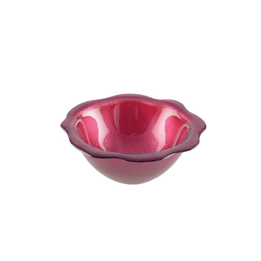 Fuschia soup bowl