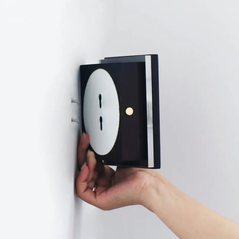 Lane Black Rechargeable Wall Light – 5000K