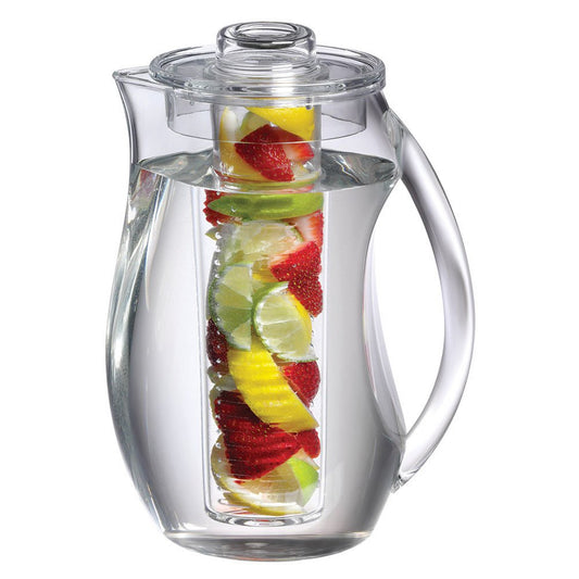 Carafe with filter for fruits 18.5x13.5x26.5cm