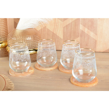 Arabic water glasses - Lot of 6 cups