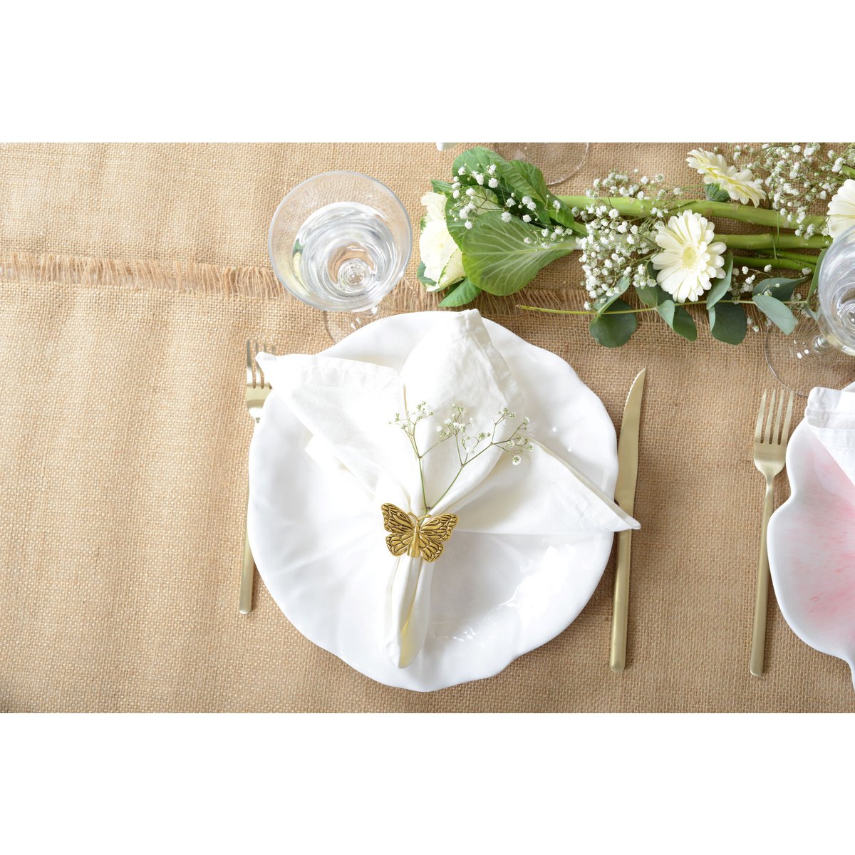 Blanche plate  27x27x2cm
