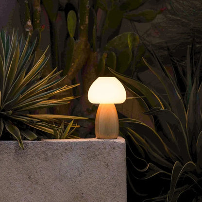 Modern Bear Lamp blending with minimalist wooden home decor