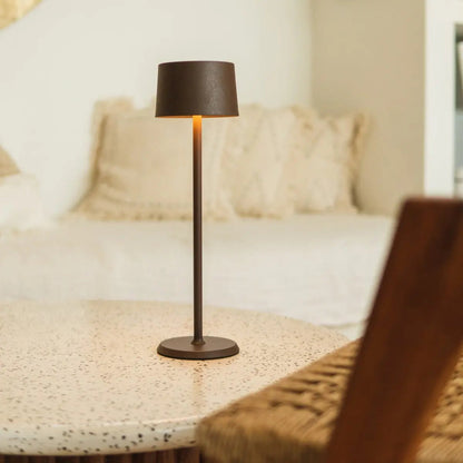 Stylish David Lamp blending modern design with rechargeable lighting convenience