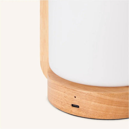 George Light Brown cordless lamp creating cozy night ambience indoors