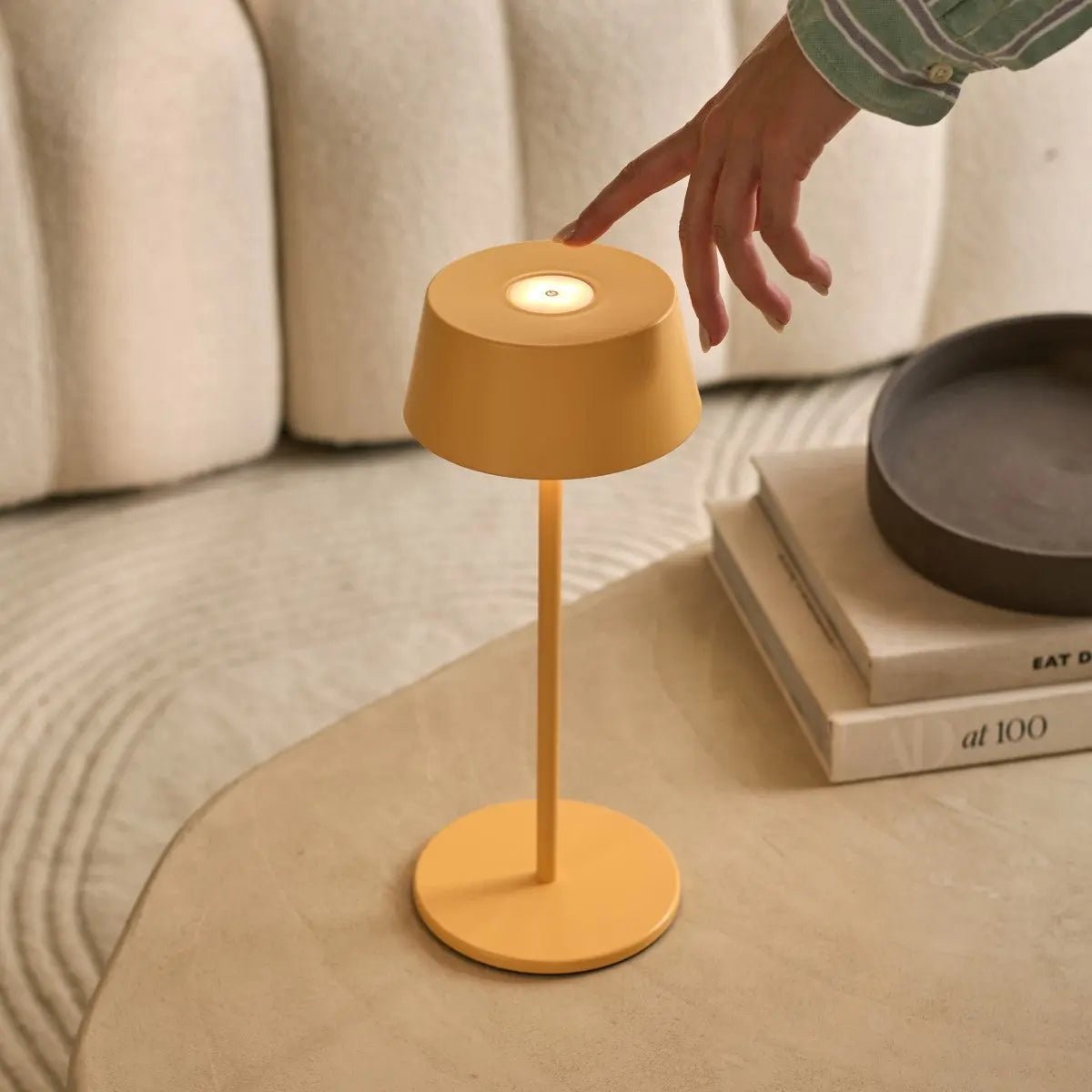 Elegant Hugo Lamp acting as stylish decor piece in modern home