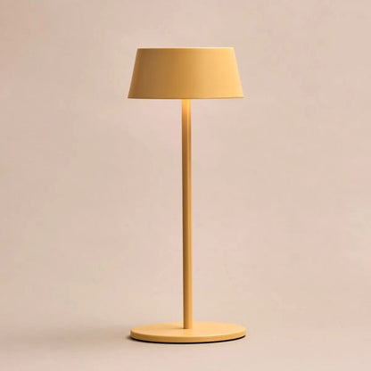 Water resistant Hugo Lamp providing soft light for indoor or outdoor use