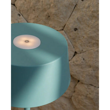 Cordless rechargeable Hugo Lamp providing flexible lighting for any room
