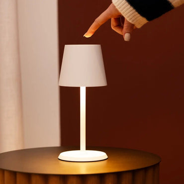 Modern James Lamp with touch dimming feature for soft bedside lighting