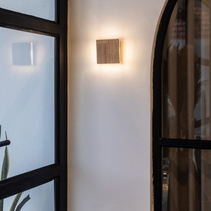 Lane Rechargeable Wall Lamp Mounted on White Wall