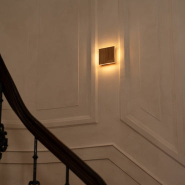 Lane Wooden Wall Lamp Warm Ambient Lighting Effect