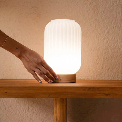 Lilly Rechargeable Lamp with dimmable touch control lighting