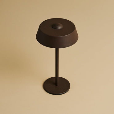 Luca Mocha Brown – Cordless Lamp – Durable Iron Construction
