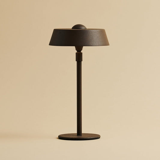 Luca Mocha Brown – USB Rechargeable Lamp – Minimalist Metal Design