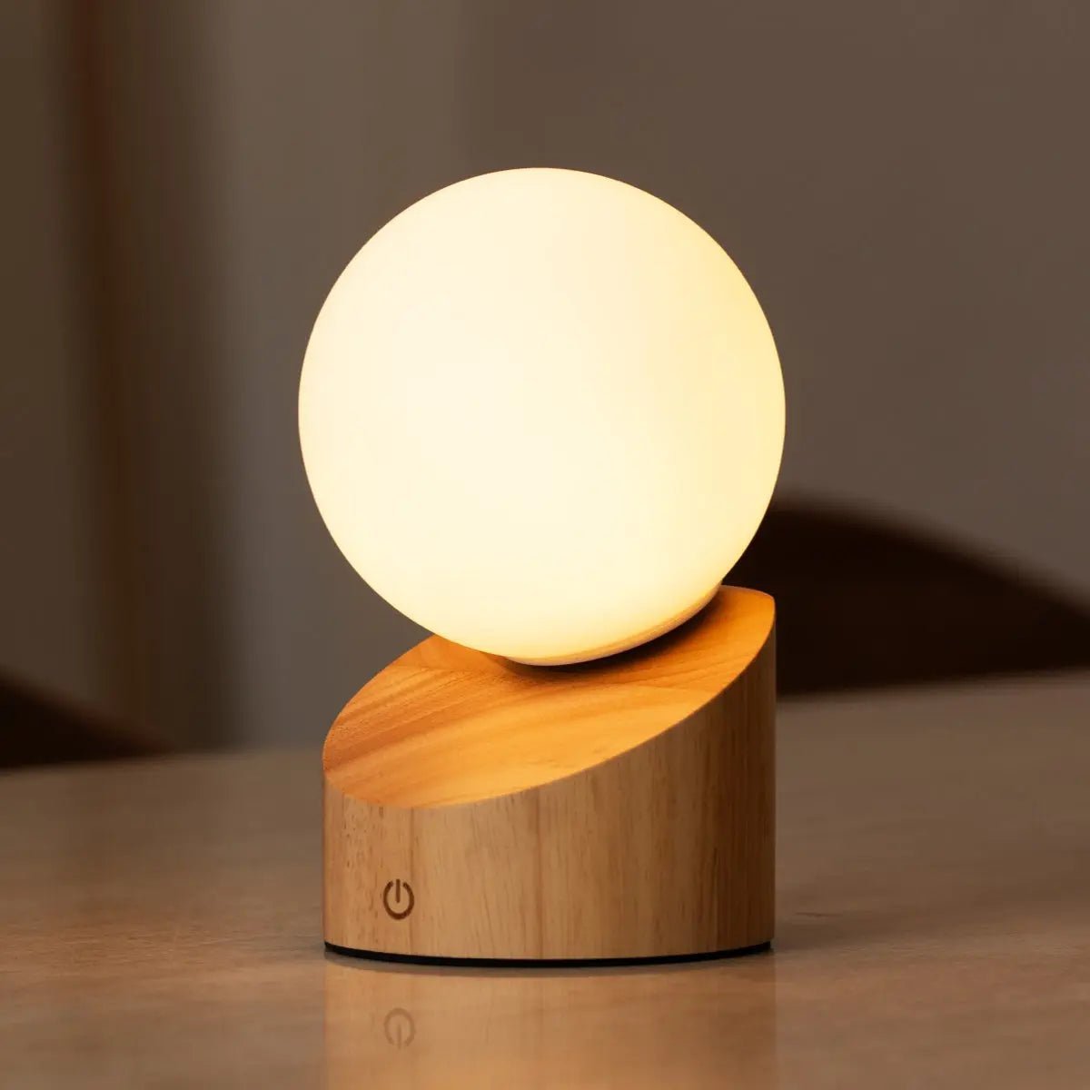 Morris Light Brown Lamp rechargeable and eco friendly lighting solution