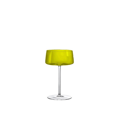 Multicolor champagne glass set for modern home entertaining
