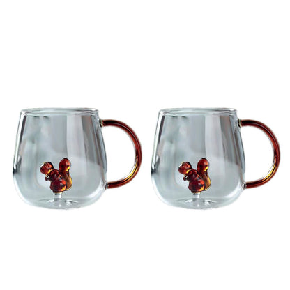 Squirrel tea cups - Lot of 2