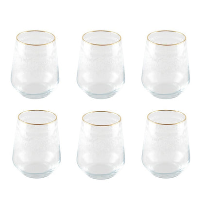 Arabic water glasses - Lot of 6 cups - CozyVibe.eu